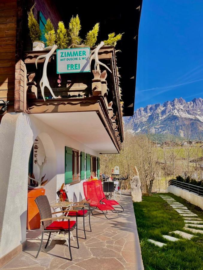 Gaste-Haus Kaisers-Gluck Hotel Going am Wilden Kaiser Ngoại thất bức ảnh
